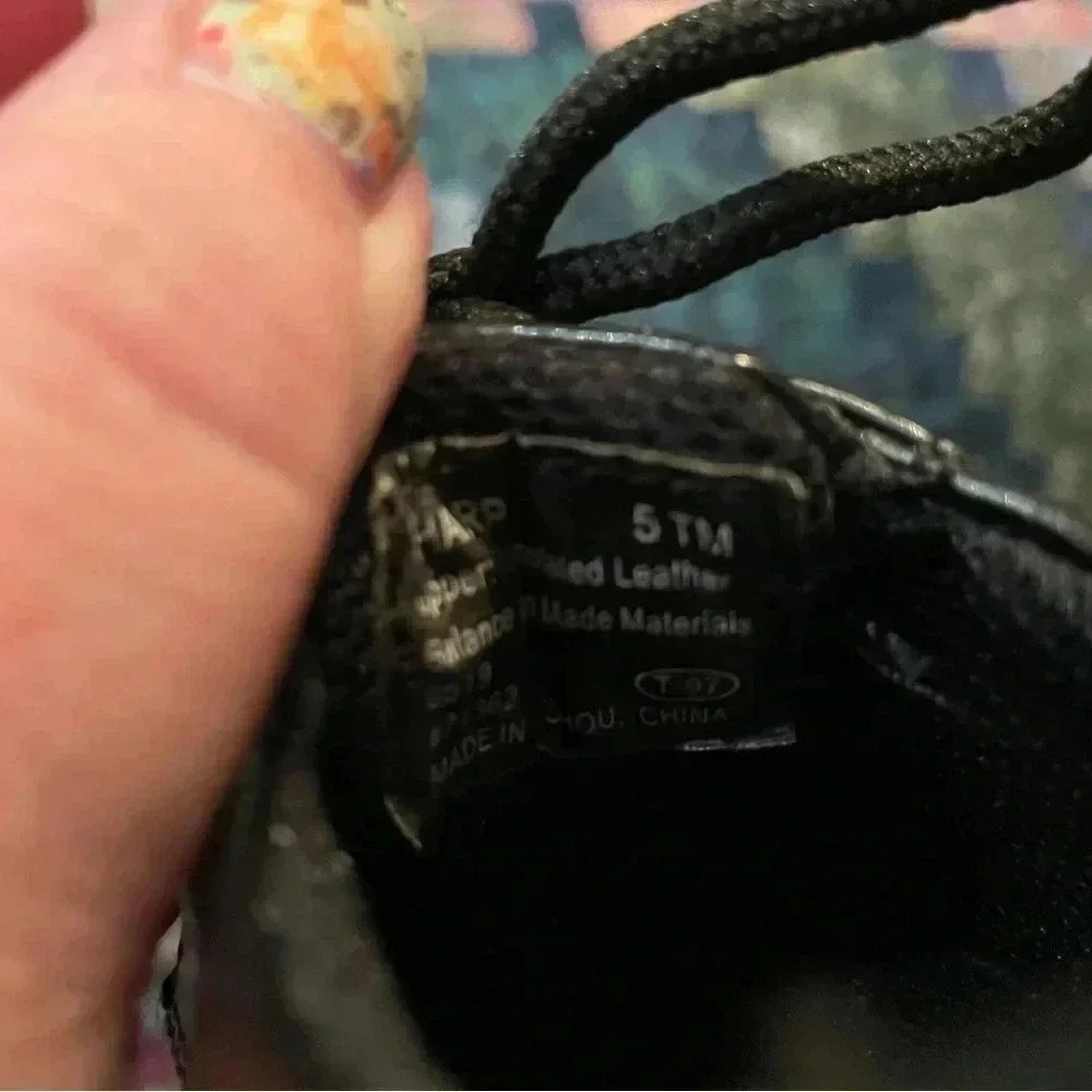 Black Kids (boys) Dress Shoes - Picture 5 of 6